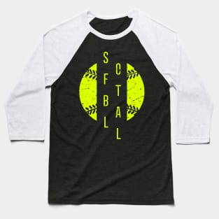 Softball Distressed Shirt Baseball T-Shirt